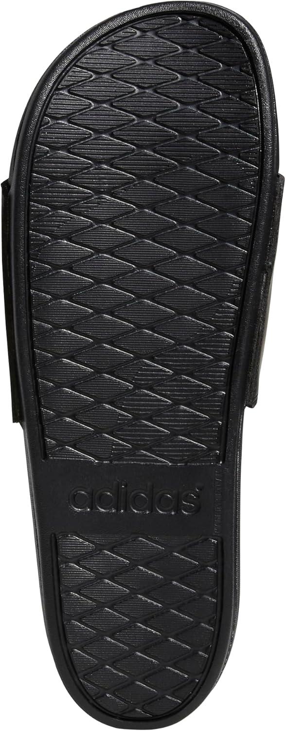 imageadidas Mens Adilette Comfort Slide Casual Sandals Casual WhiteBlackWhiteBlack