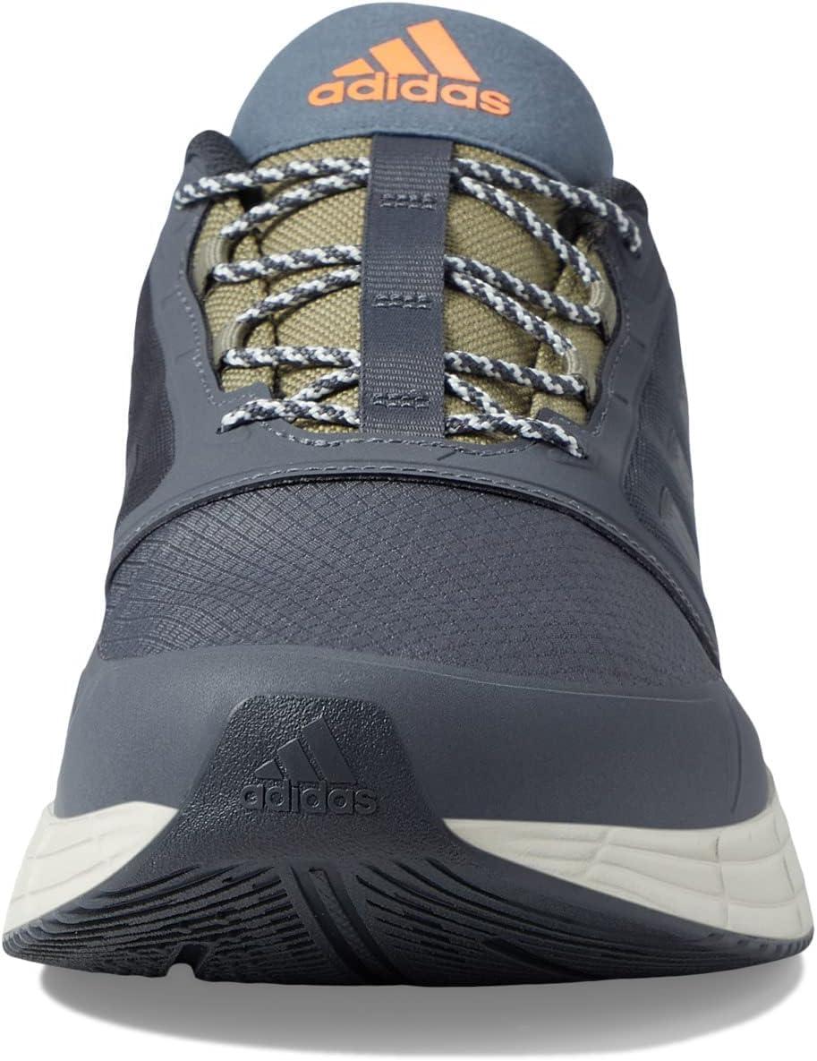 imageadidas Mens Duramo Protect Running ShoeGrey Fiveiron Metallicbeam Orange