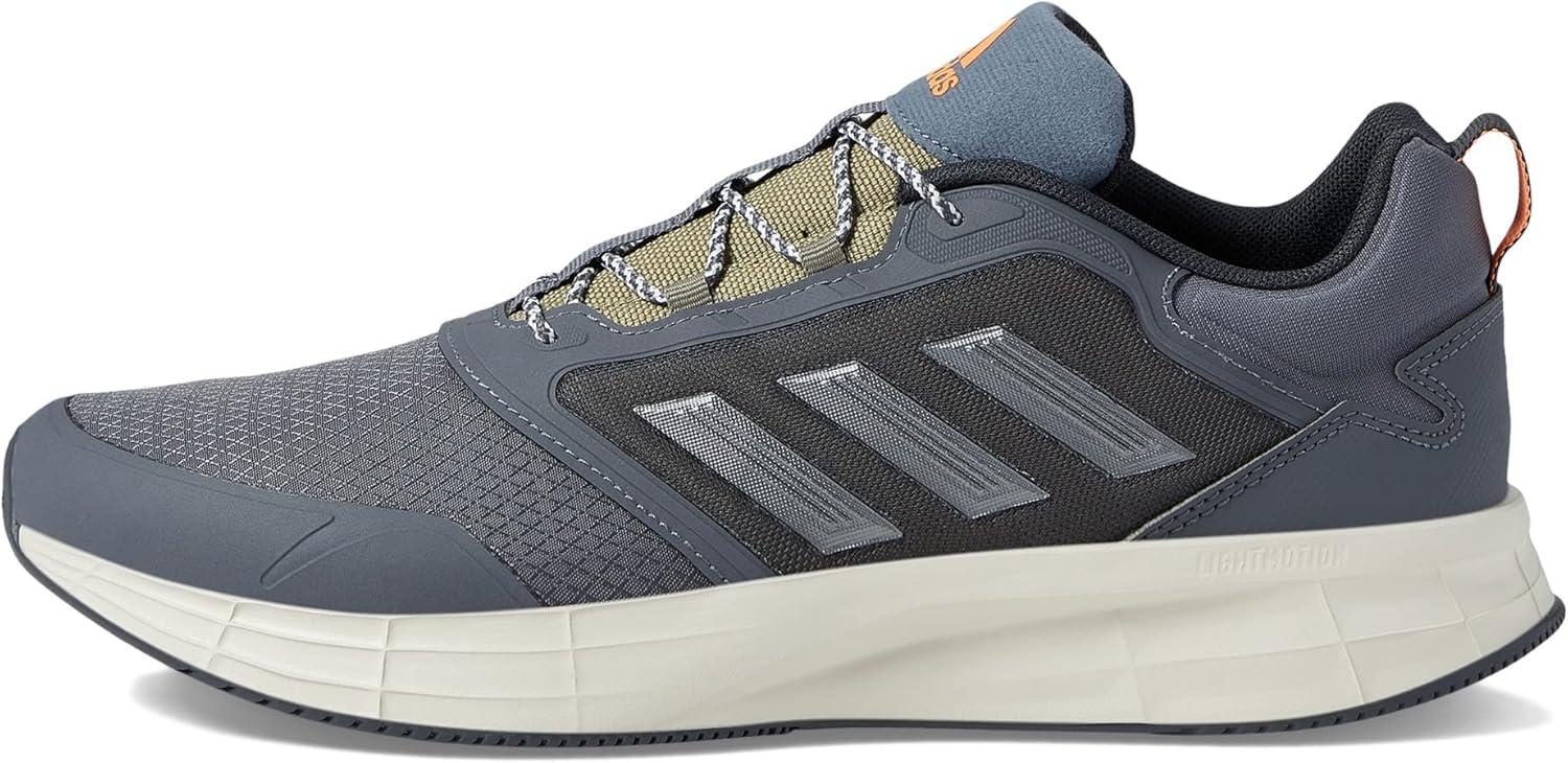 imageadidas Mens Duramo Protect Running ShoeGrey Fiveiron Metallicbeam Orange