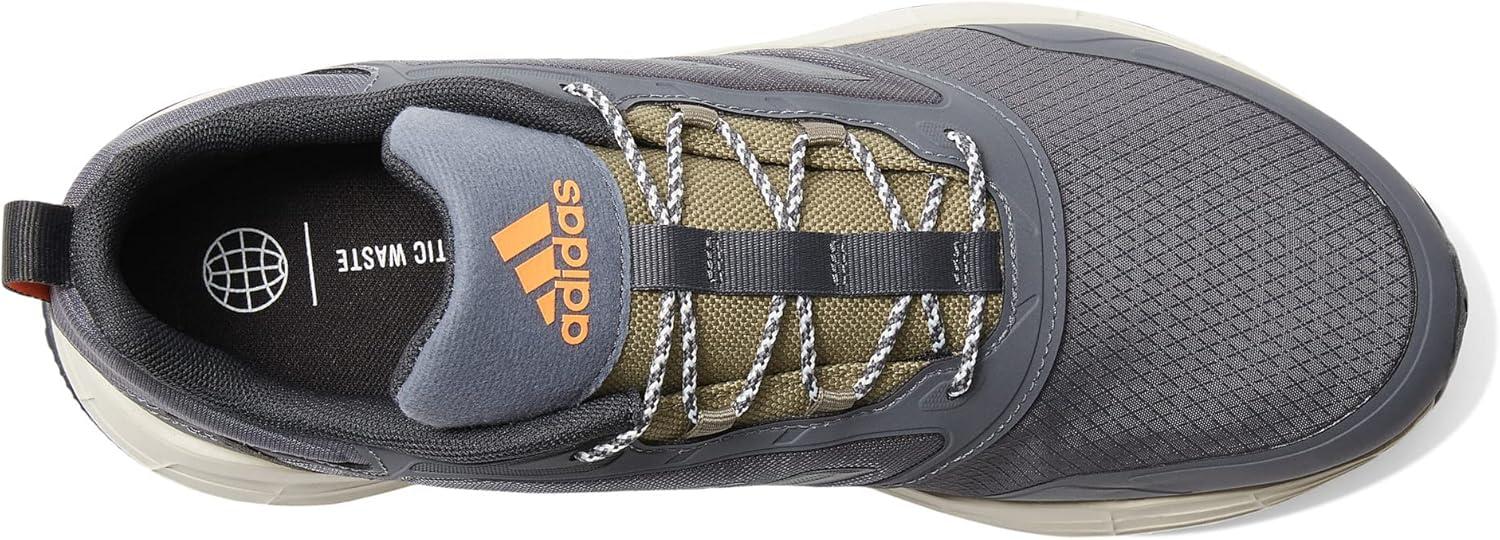 imageadidas Mens Duramo Protect Running ShoeGrey Fiveiron Metallicbeam Orange