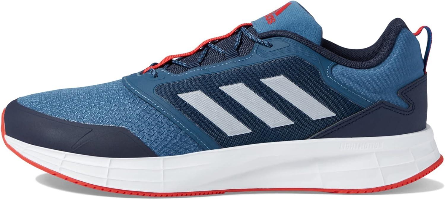 imageadidas Mens Duramo Protect Running ShoeWonder SteelHalo SilverVivid Red