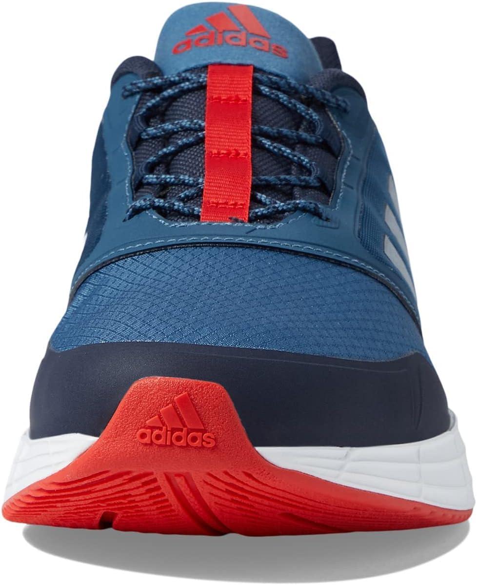 imageadidas Mens Duramo Protect Running ShoeWonder SteelHalo SilverVivid Red