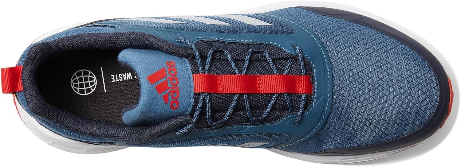 imageadidas Mens Duramo Protect Running ShoeWonder SteelHalo SilverVivid Red