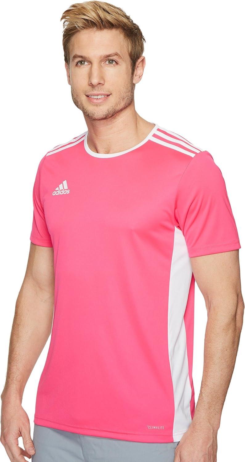 imageadidas Mens Short ENTRADA 18 JSYShock PinkWhite
