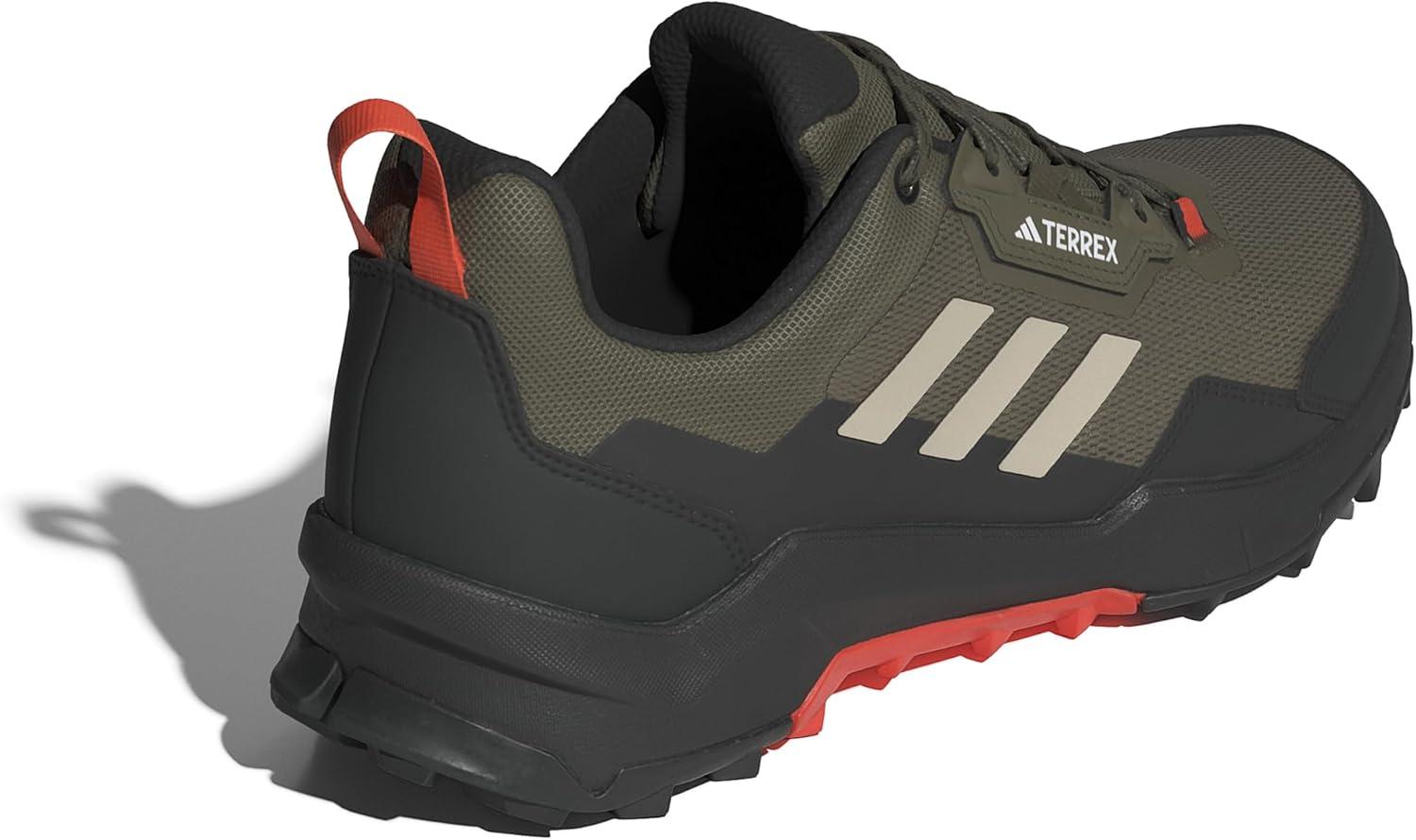 imageadidas Mens Terrex Ax4 Hiking SneakerOlive Strata Wonder Beige Core Black