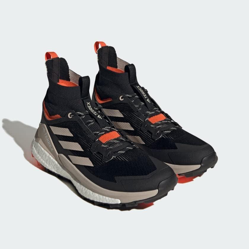 imageadidas Mens Terrex Free Hiker 20 SneakerBlackWonder BeigeSemi Impact Orange