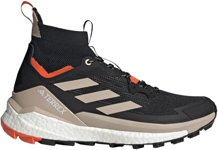 imageadidas Mens Terrex Free Hiker 20 SneakerBlackWonder BeigeSemi Impact Orange