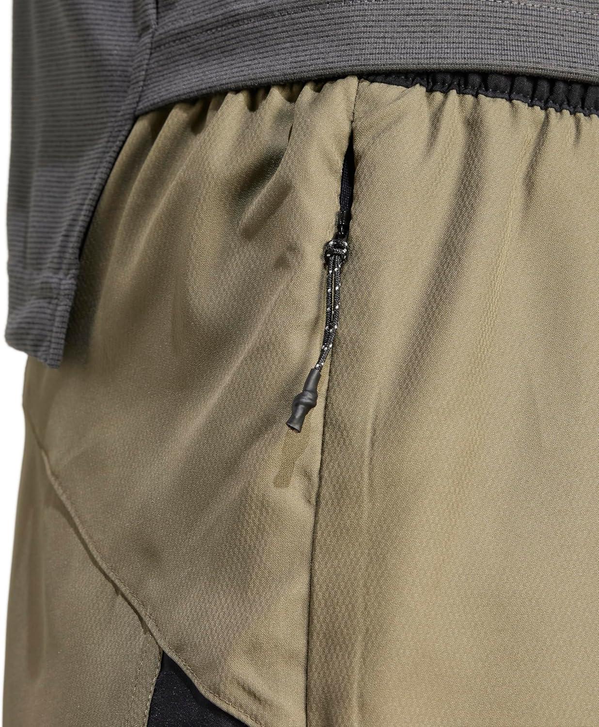 imageadidas Mens Terrex Multi Athletic Shorts Trail Running Casual Bottoms Casual Comfort Technology BlackOlive Strata 5