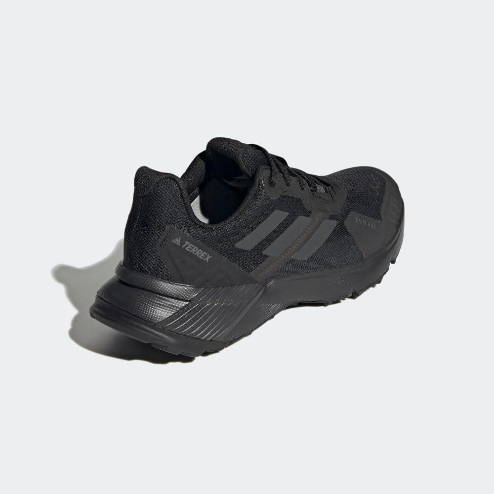 imageadidas Mens Terrex Soulstride RainRDY SneakersCore BlackCarbonGrey Six