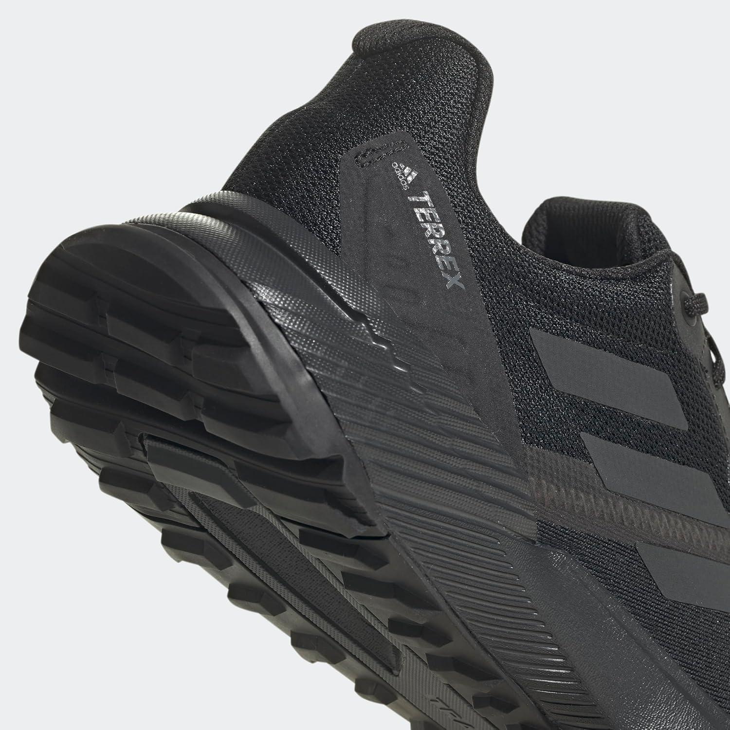 imageadidas Mens Terrex Soulstride RainRDY SneakersCore BlackCarbonGrey Six