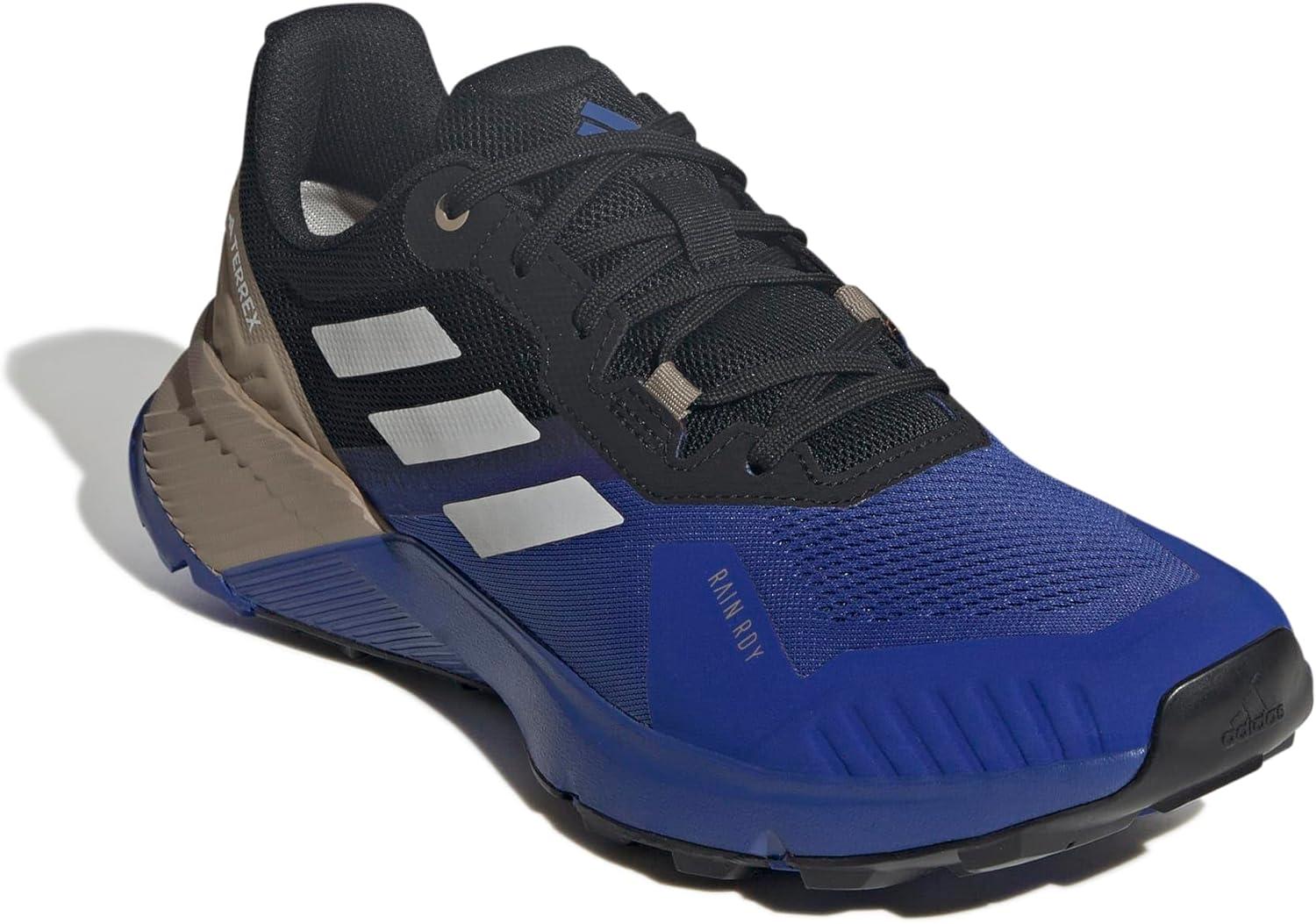 imageadidas Mens Terrex Soulstride RainRDY SneakersSemi Lucid Blue Grey One Blanch Cargo
