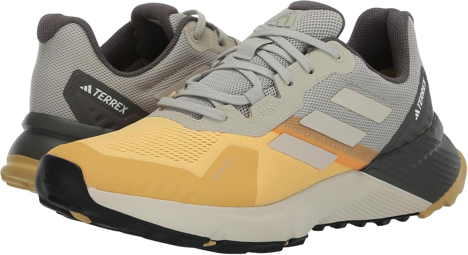 imageadidas Mens Terrex Soulstride RainRDY SneakersSemi Spark Alumina Putty Grey