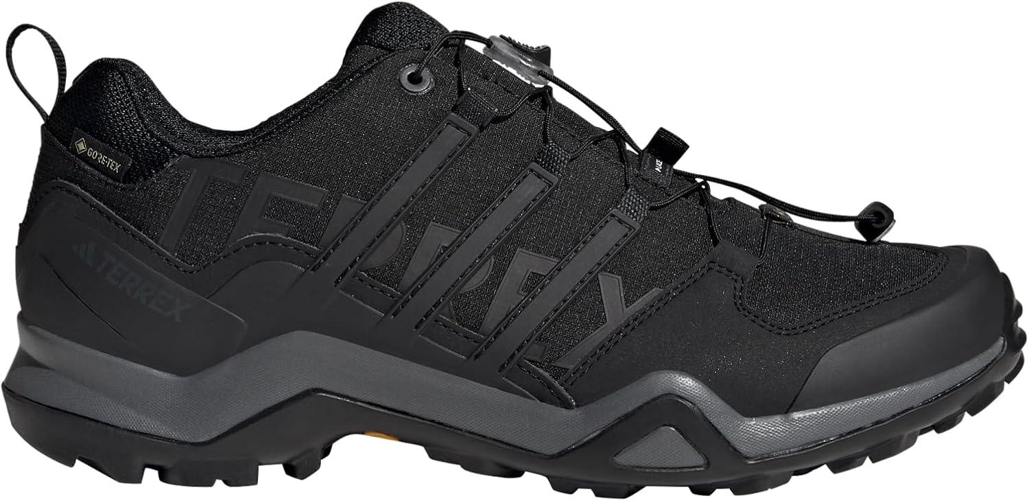 imageadidas Mens Terrex Swift R2 Goretex Hiking ShoeBlackBlackGrey