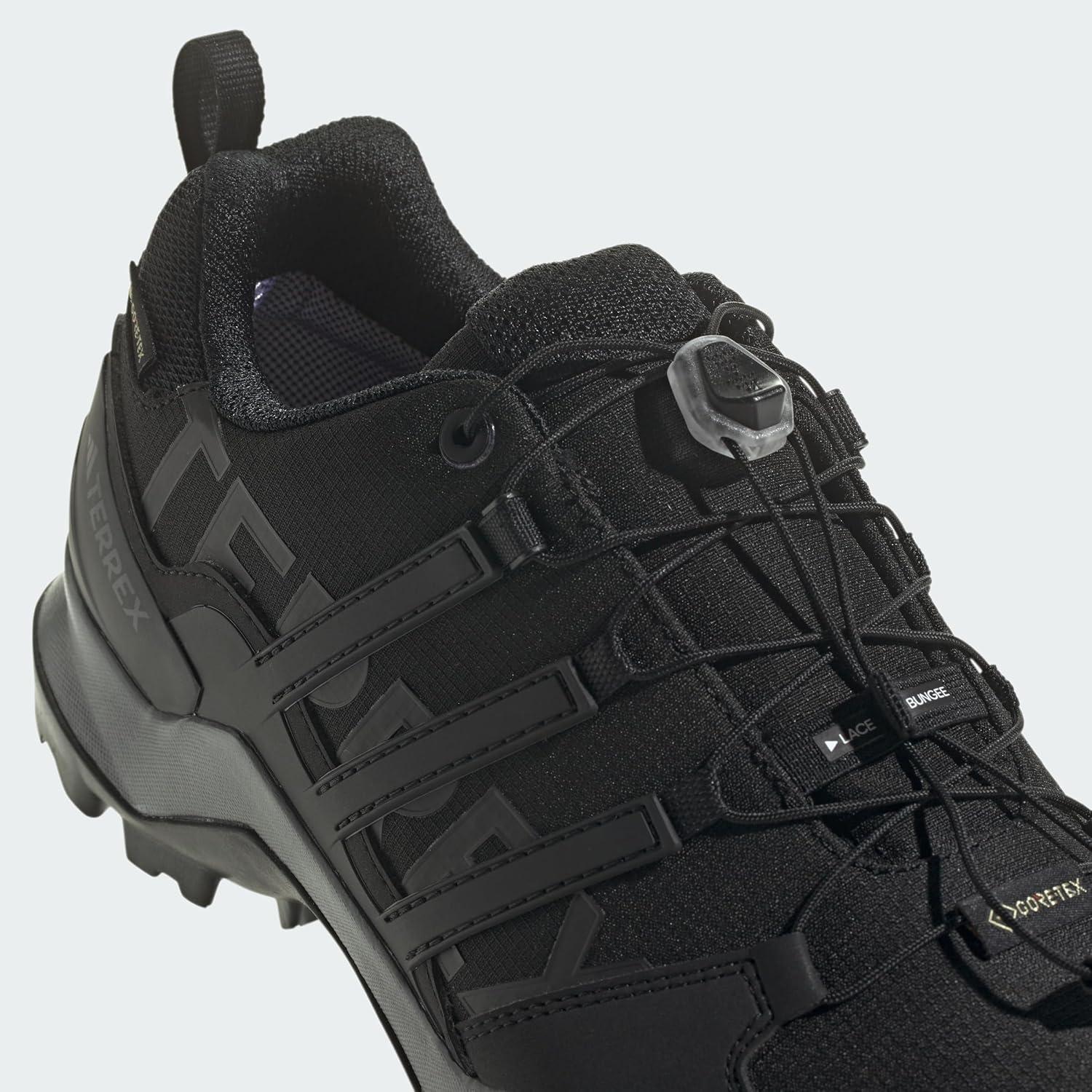 imageadidas Mens Terrex Swift R2 Goretex Hiking ShoeBlackBlackGrey