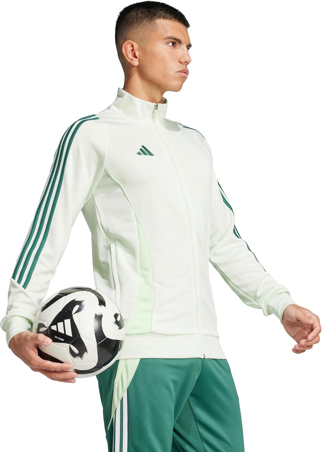 imageadidas Mens Tiro 24 Training JacketGreen MistForest