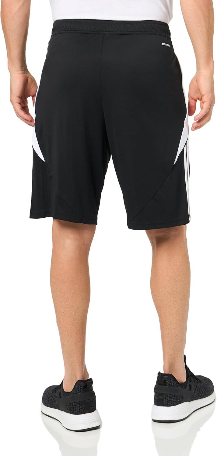 imageadidas Mens Tiro 24 Training ShortsBlackWhiteWhite
