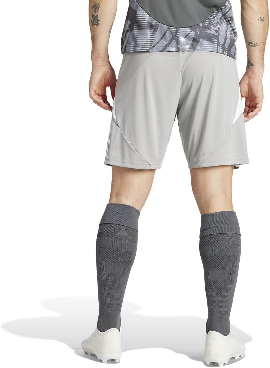 imageadidas Mens Tiro 24 Training ShortsTeam Mid GreyWhite
