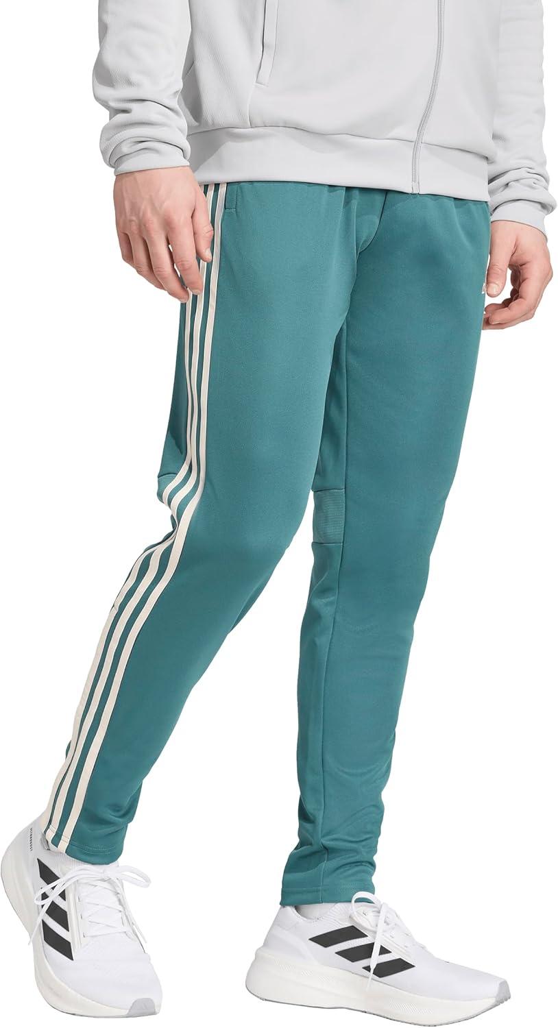 imageadidas Mens Tiro 25 Essentials Training PantsPreloved TealWonder White