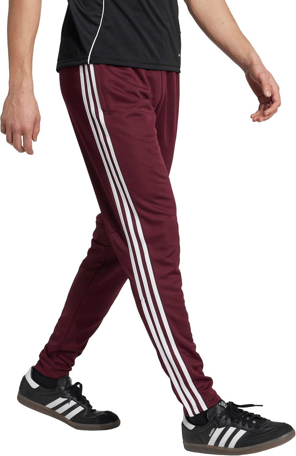imageadidas Mens Tiro 25 Essentials Training PantsTeam MaroonWhite