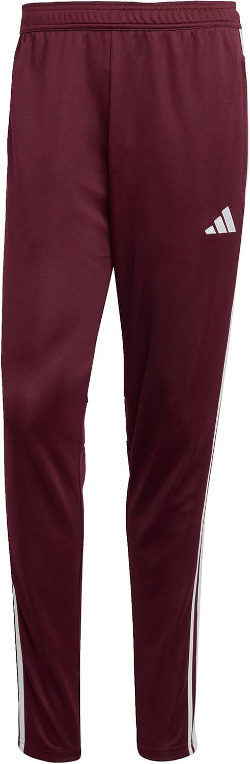 imageadidas Mens Tiro 25 Essentials Training PantsTeam MaroonWhite