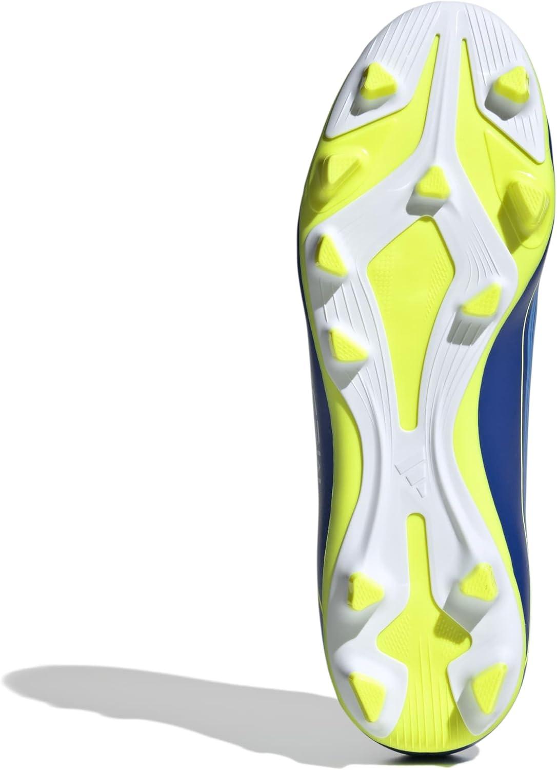 imageadidas Unisex Adult F50 Messi Club Firm Ground Multi Ground ShoesTeam Royal BlueSolar YellowSemi Blue Burst