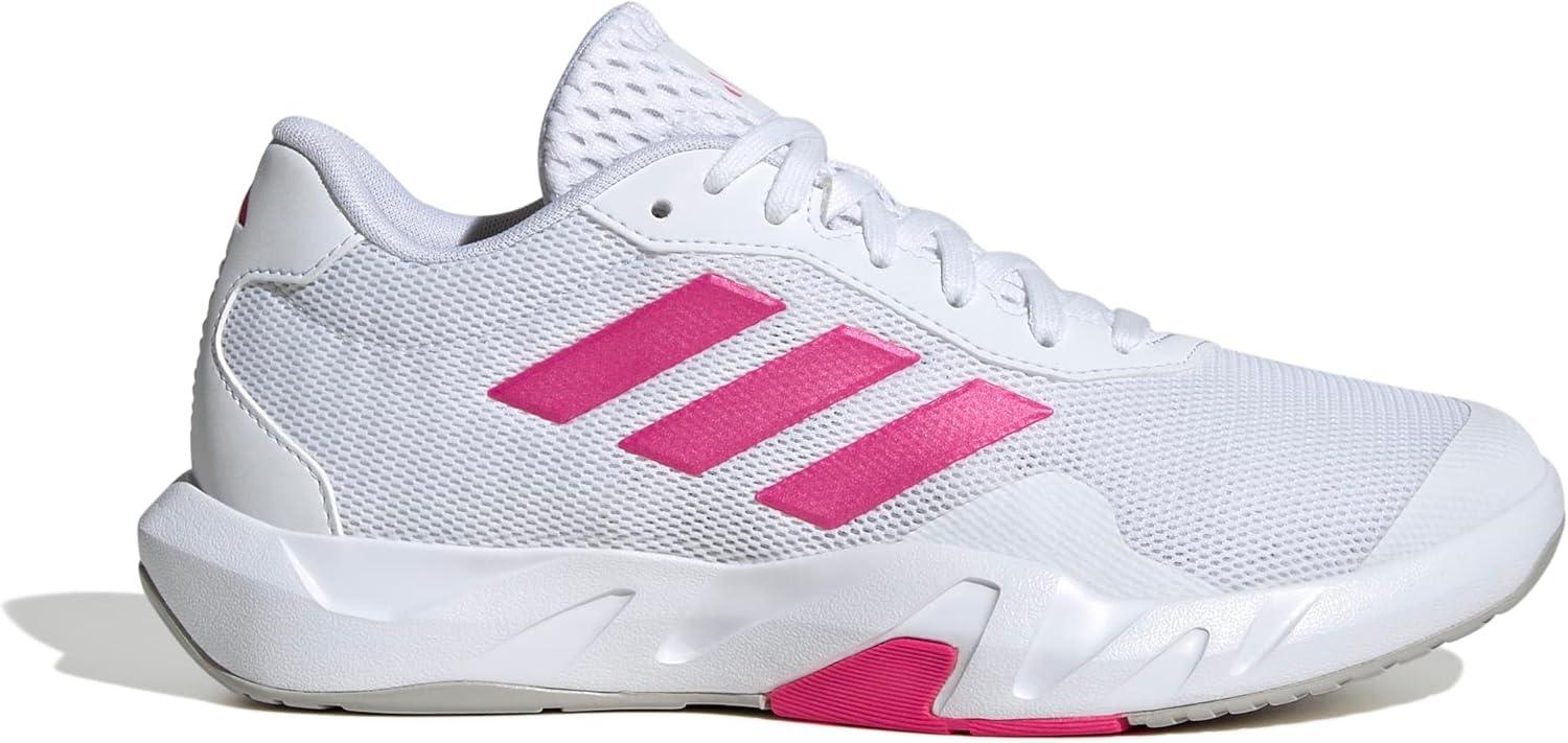 imageadidas Womens Amplimove Training SneakerWhiteShock PinkGrey