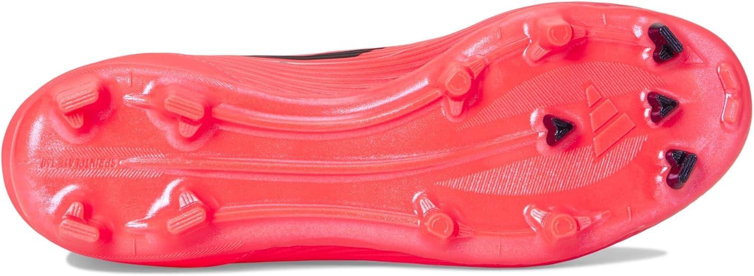 imageadidas Womens F50 League Mid Top FirmMulti Ground SneakerTurboAurora BlackPlatin Metallic