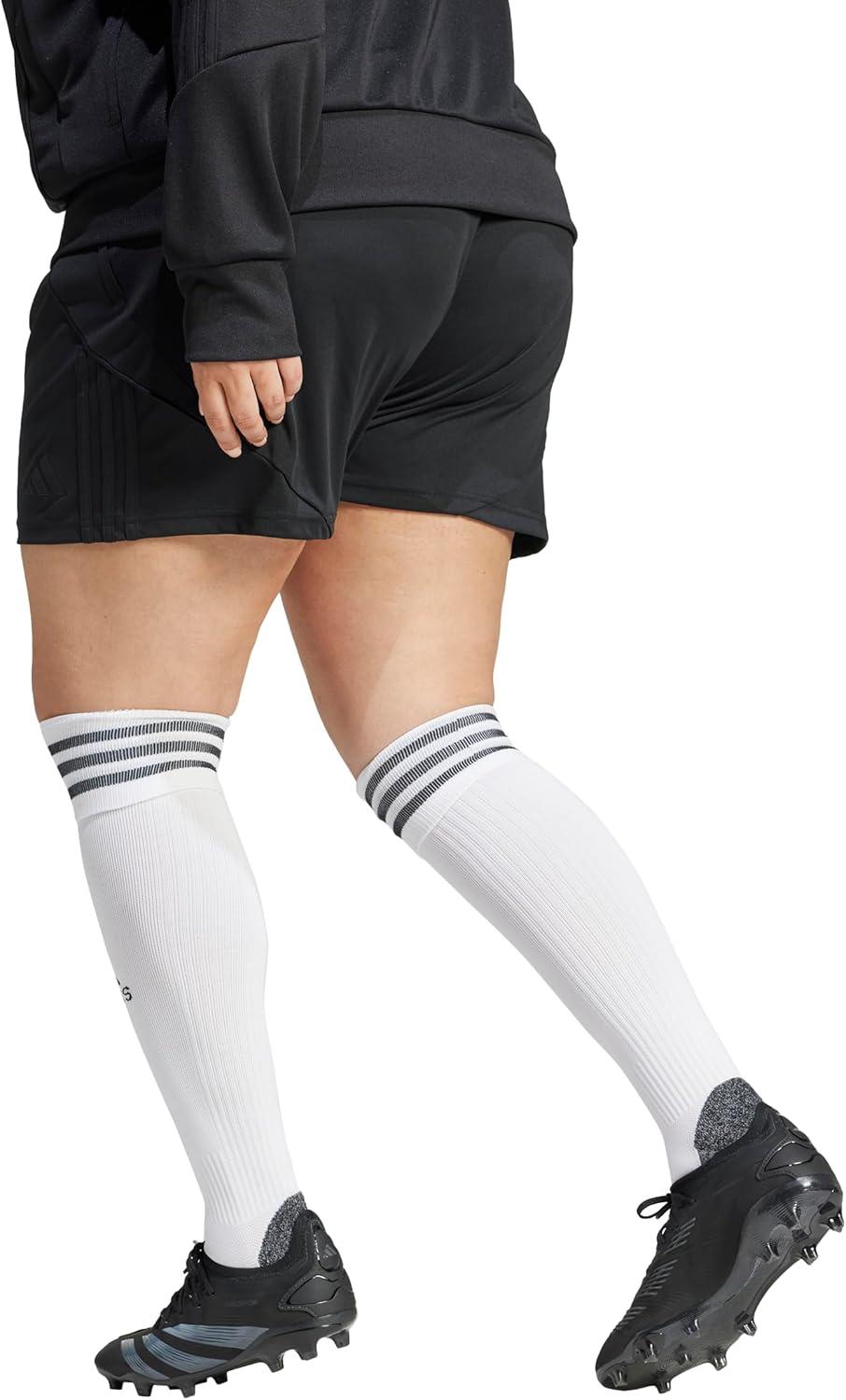 imageadidas Womens Plus Size Tiro 24 Training ShortsBlackBlack