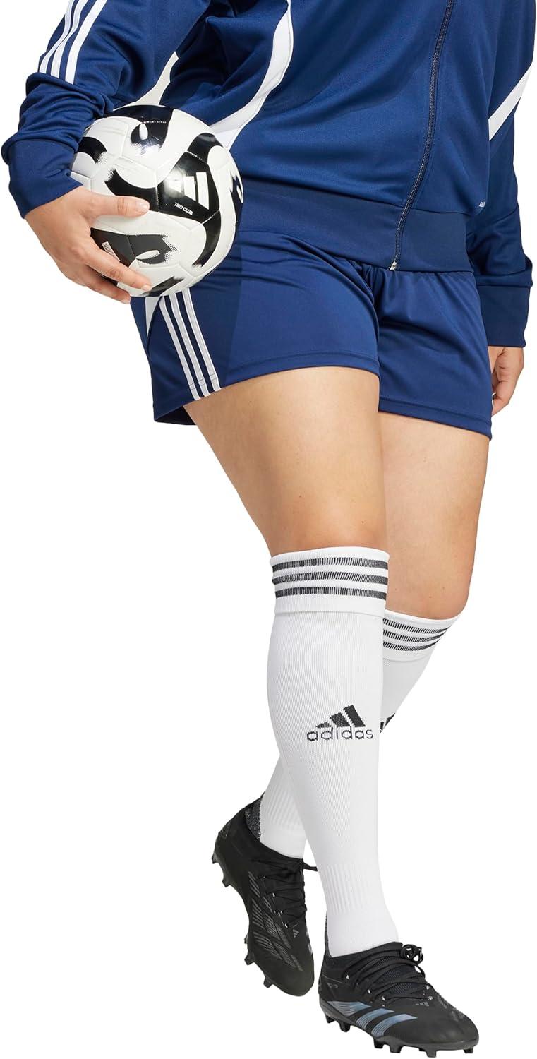 imageadidas Womens Plus Size Tiro 24 Training ShortsTeam Navy BlueWhite