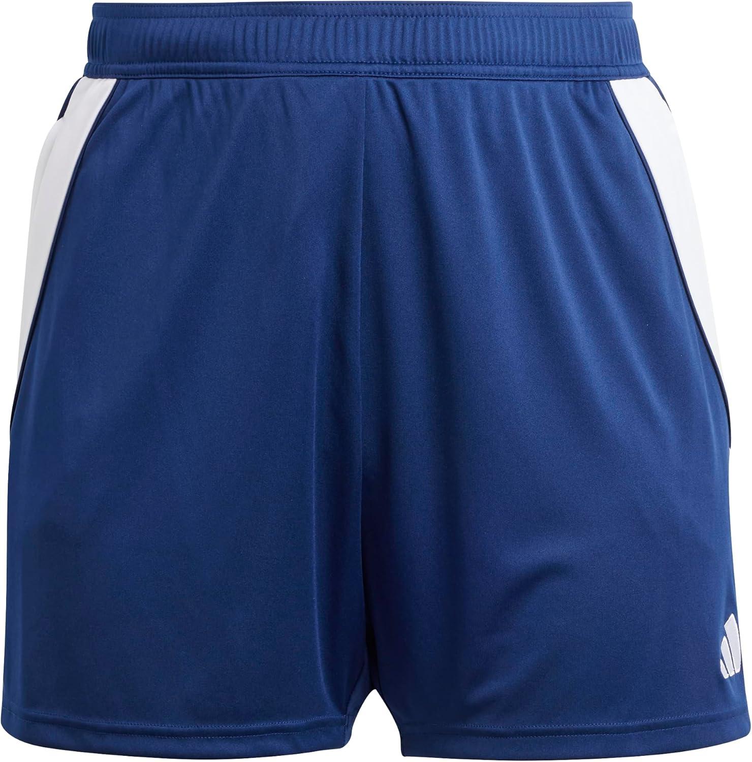 imageadidas Womens Plus Size Tiro 24 Training ShortsTeam Navy BlueWhite