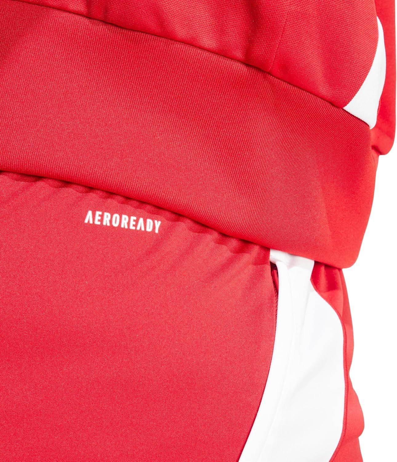 imageadidas Womens Plus Size Tiro 24 Training ShortsTeam Power RedWhite