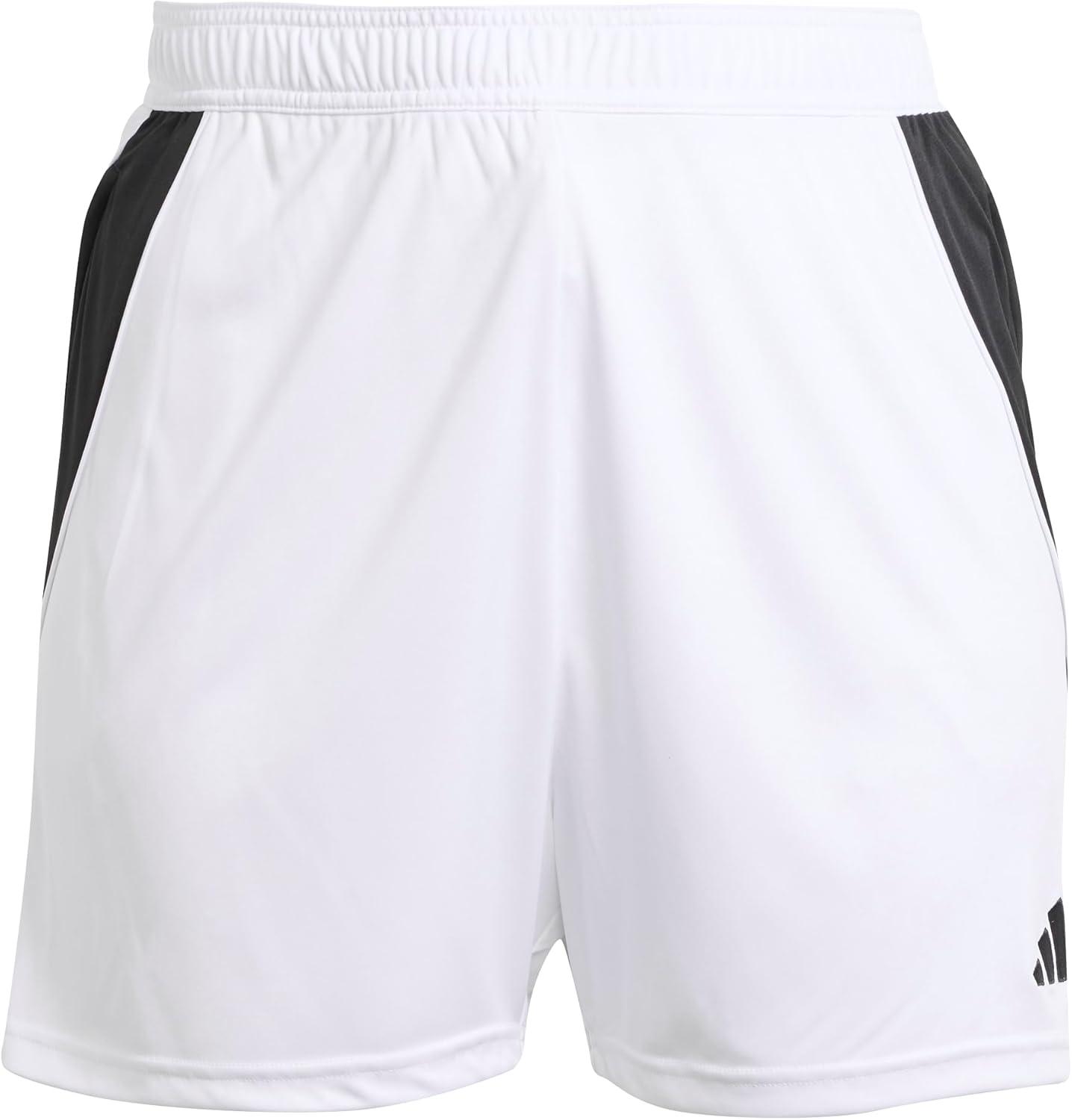 imageadidas Womens Plus Size Tiro 24 Training ShortsWhiteBlack