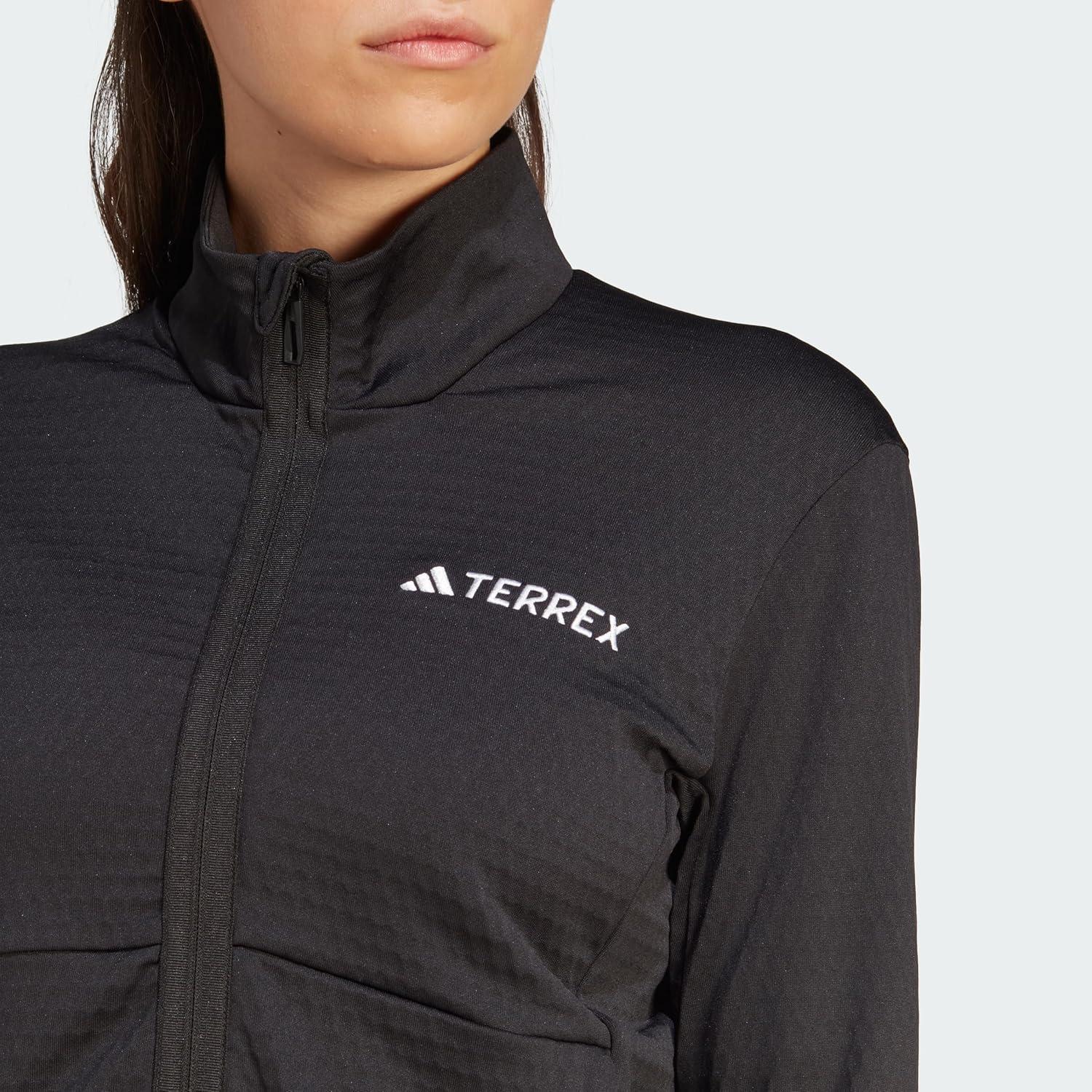 imageadidas Womens Terrex Multi Light Fleece Full Zip JacketBlack