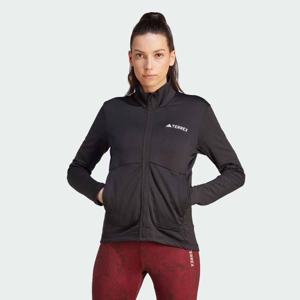 imageadidas Womens Terrex Multi Light Fleece Full Zip JacketBlack