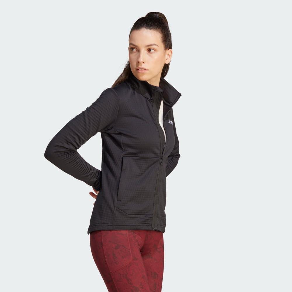 imageadidas Womens Terrex Multi Light Fleece Full Zip JacketBlack