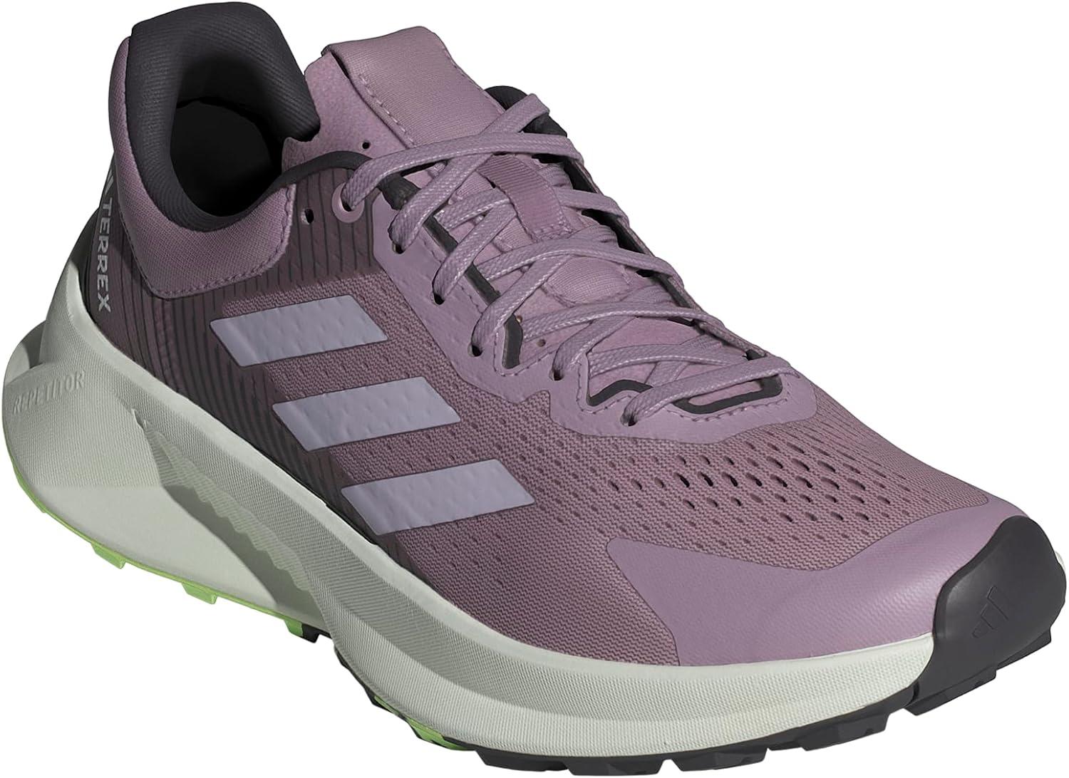 imageadidas Womens Terrex Soulstride Flow SneakerPreloved FigSilver DawnAurora Black