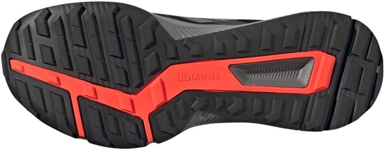 imageadidas Womens Terrex Soulstride Trail Running Hiking ShoeBlackGreySolar Red