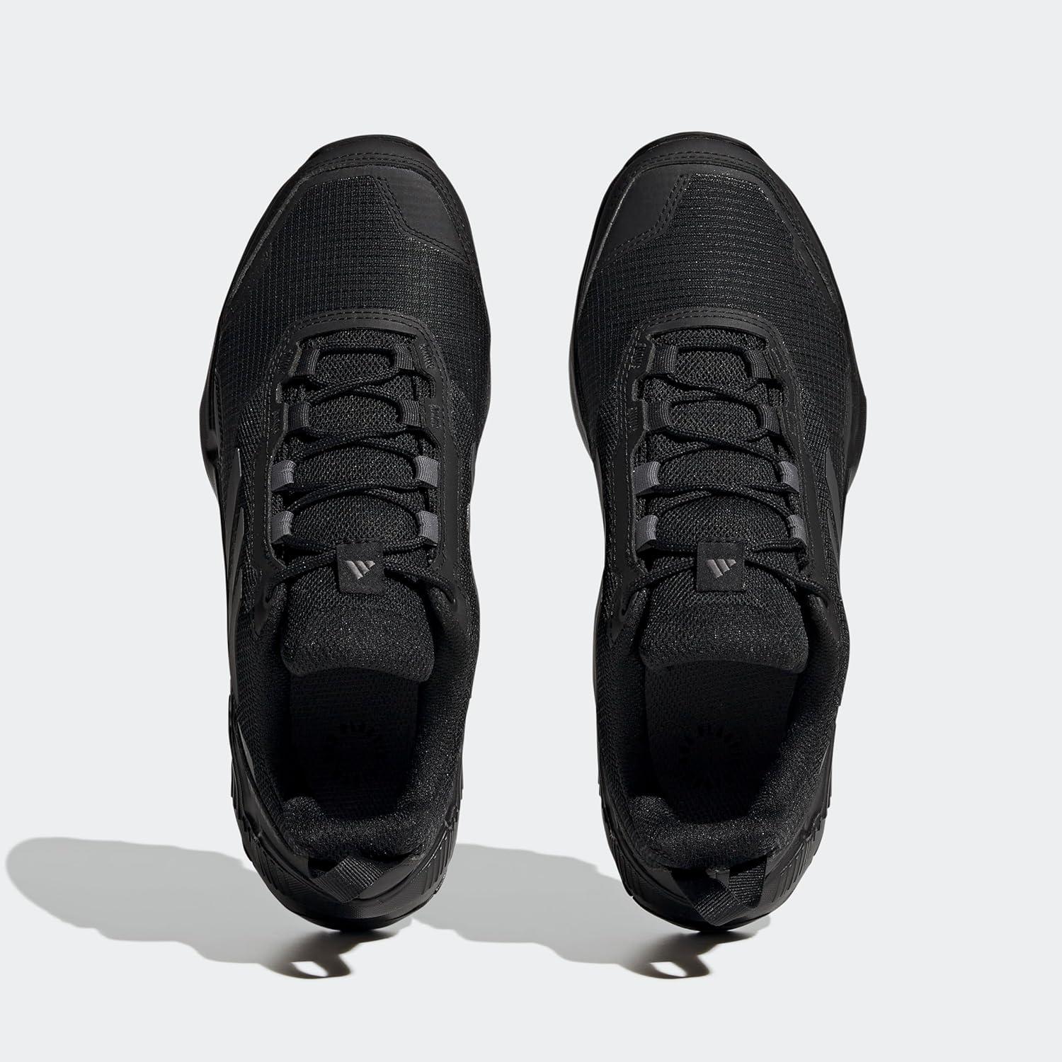 imageadidas Womens Terrex Soulstride Trail Running Hiking ShoeCore Black Carbon Grey Four