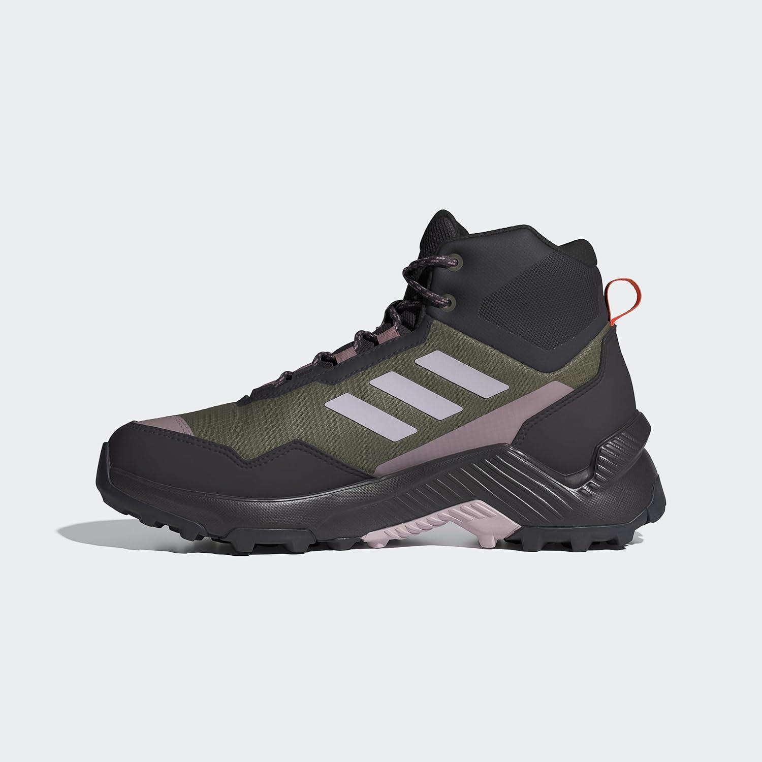 imageadidas Womens Terrex Soulstride Trail Running Hiking ShoeOlive Strata Silver Dawn Amber Tint