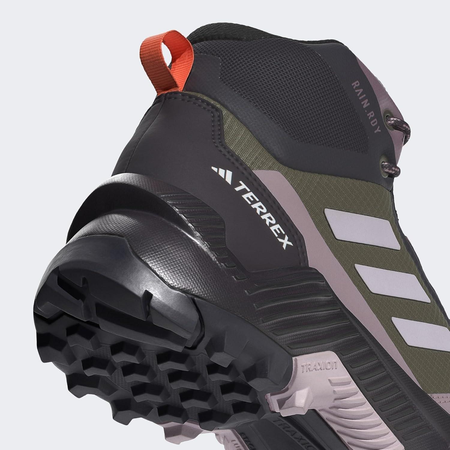 imageadidas Womens Terrex Soulstride Trail Running Hiking ShoeOlive Strata Silver Dawn Amber Tint