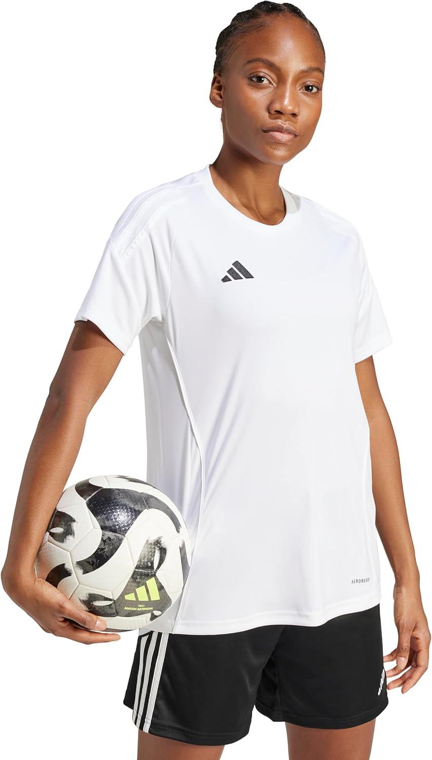 imageadidas Womens Tiro 24 JerseyWhiteWhite