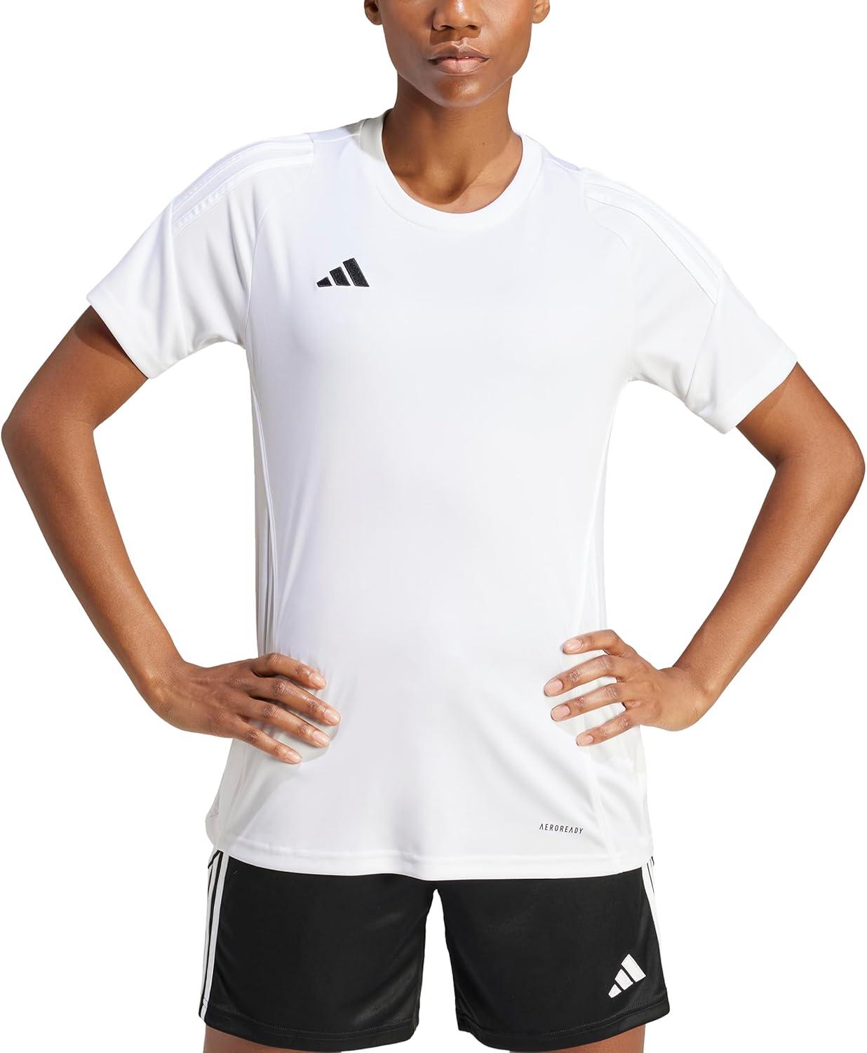 imageadidas Womens Tiro 24 JerseyWhiteWhite
