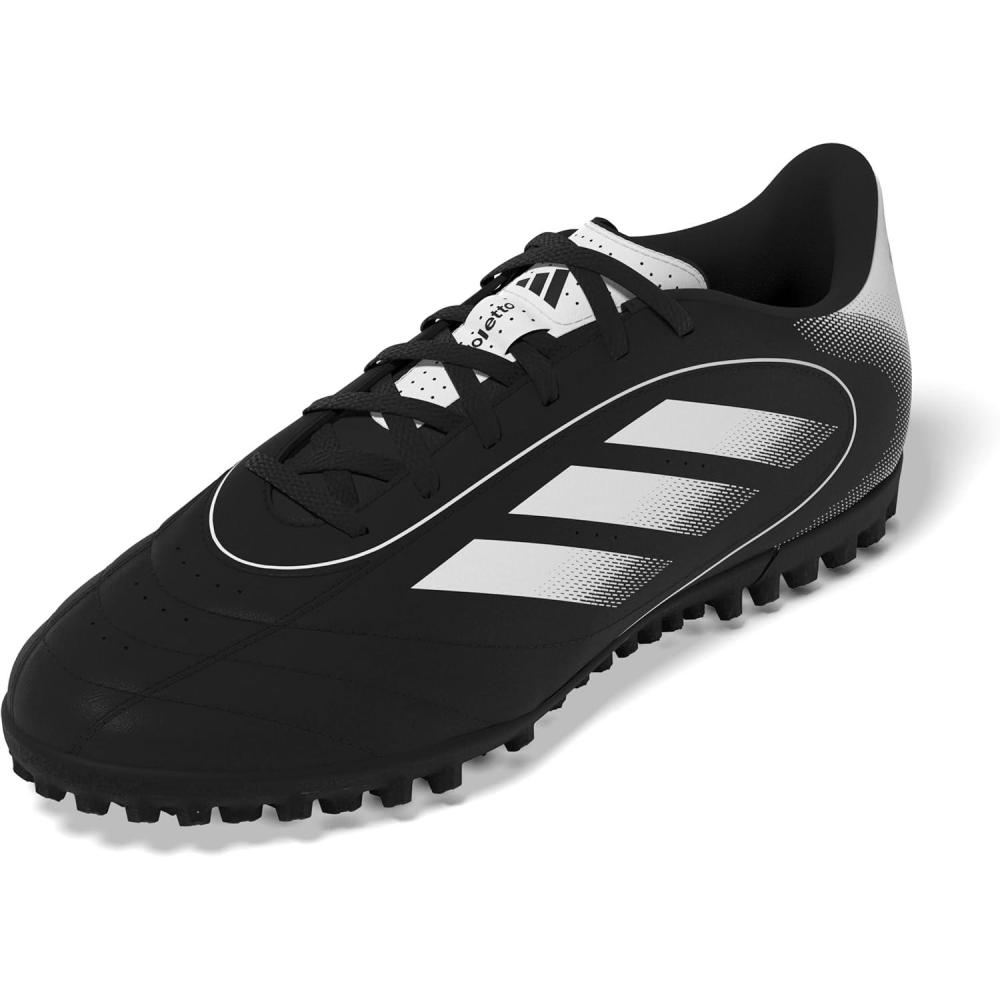 imageAdidas UnisexAdult Goletto Ix Turf SneakerBlackWhiteWhite