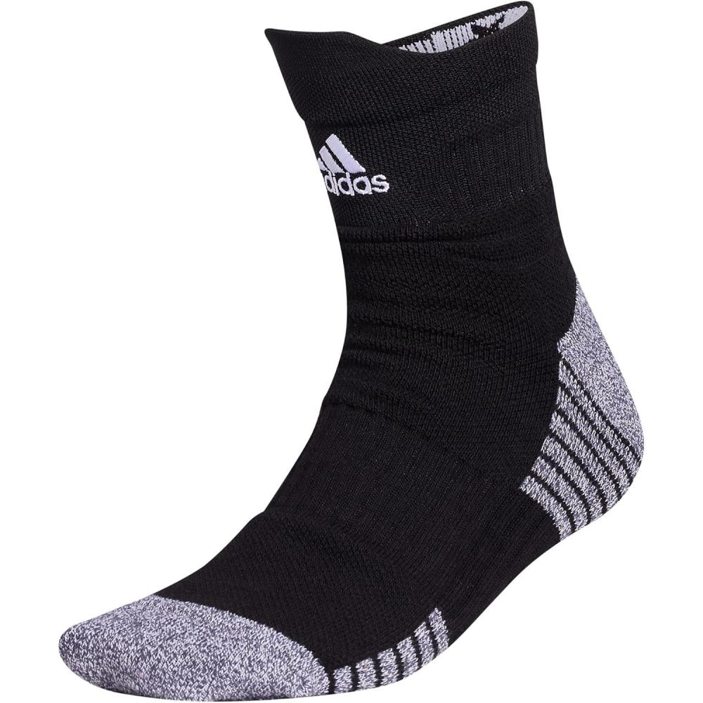 imageadidas 5Star Team Cushioned High Quarter Socks 1PairBlackWhite