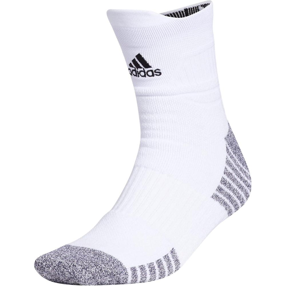 imageadidas 5Star Team Cushioned High Quarter Socks 1PairWhiteBlack