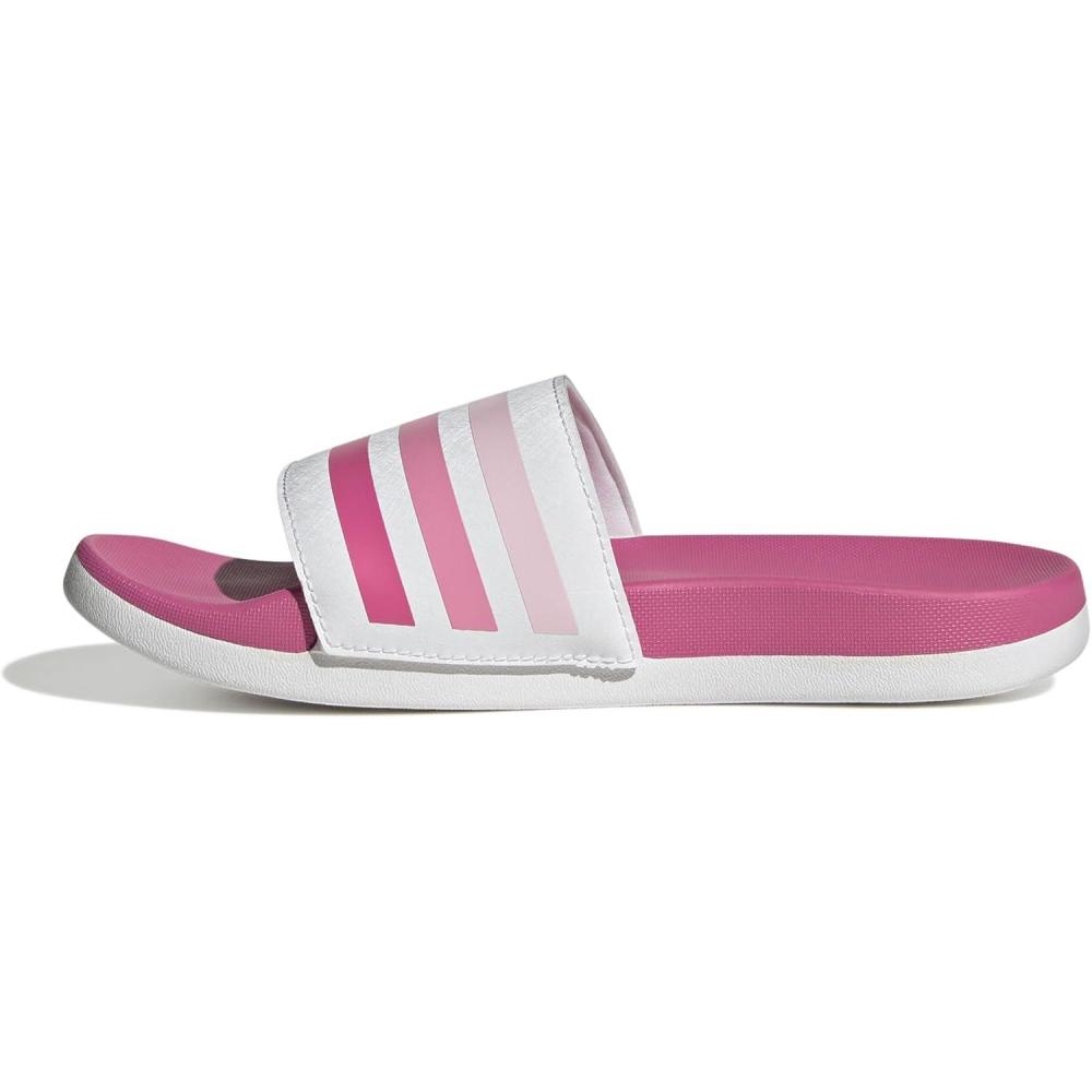 imageadidas Boys Adilette Comfort SlidesWhitePulse MagentaBliss Pink