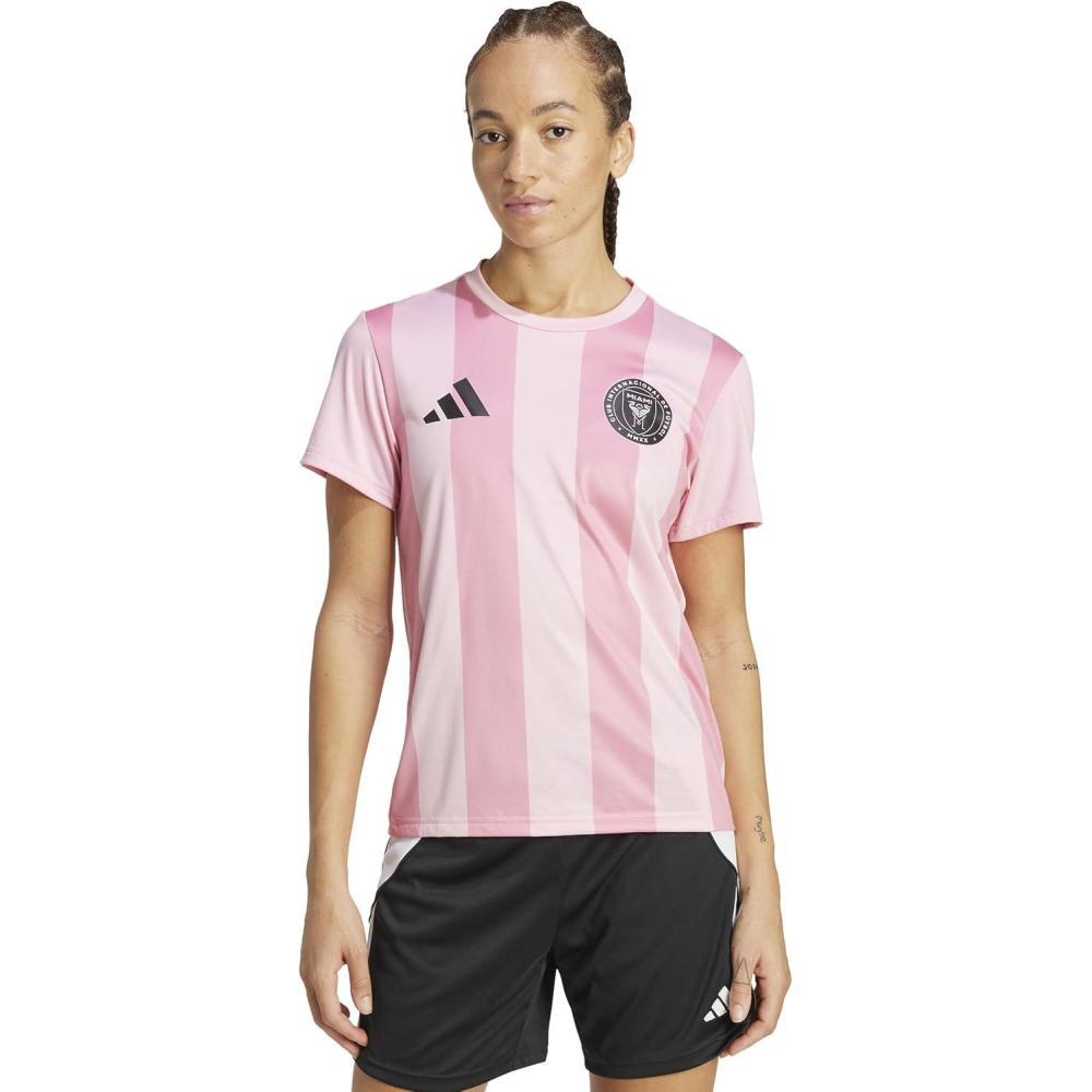 imageadidas MLS Womens Inter Miami Cf Messi Fan JerseyLight Pink