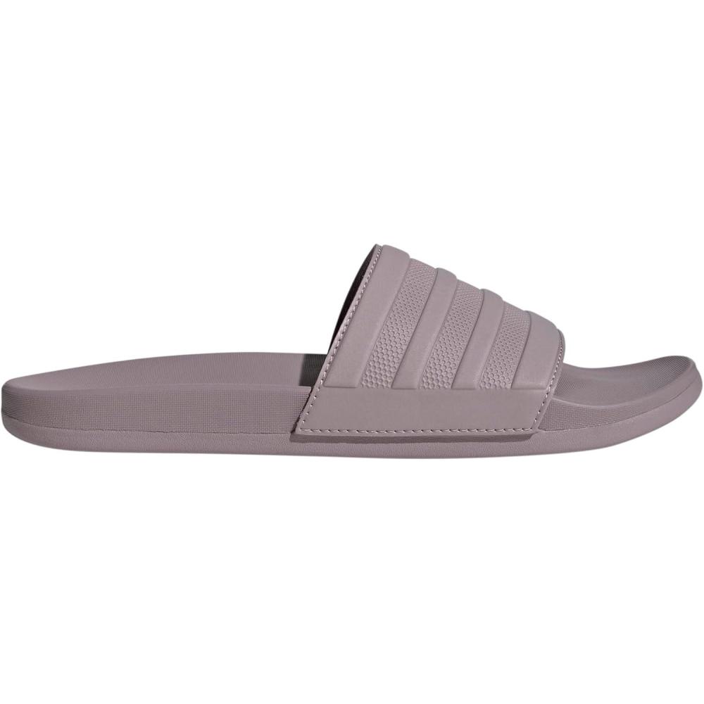 imageadidas Mens Adilette Comfort Slide Casual Sandals Casual WhitePreloved FigPreloved FigPreloved Fig