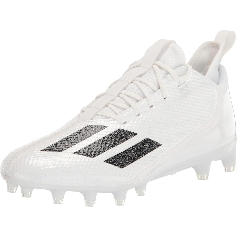imageadidas Mens Adizero ScorchFootball ShoeWhiteBlackWhite