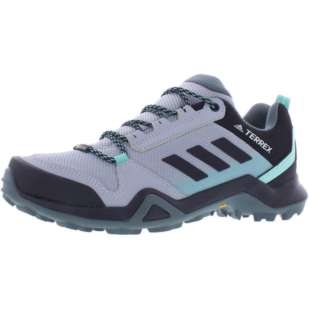 imageadidas Mens Camping Low Rise Hiking BootsGreyTealBlack